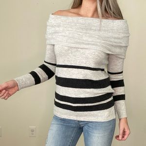 LOFT off the shoulder sweater